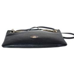 Coach Black Leather Crossbody Bag