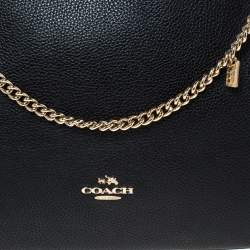 Coach Black Leather Crossbody Bag