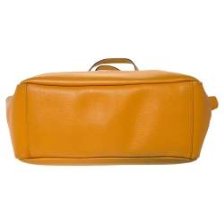 مملوكة مسبقًا حقيبة يد كوتش شوبر جلد برتقالي 