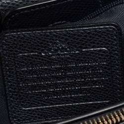 Coach Navy Blue Leather Turnlock Carryall Satchel