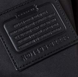 Pre Owned حقيبة كوتش بوروغ جلد بني