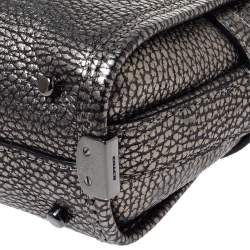 Coach Metallic Leather Swagger Mini Crossbody Bag