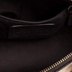 Coach Metallic Gold Leather Mini Bennett Satchel