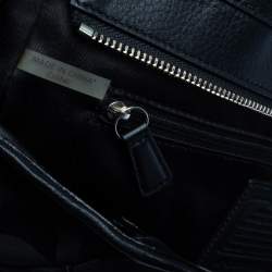 مملوكة مسبقًا حقيبة كتق كوتش "اليكسيس كاريال" جلد و كانفاس أوب أرت أسود 