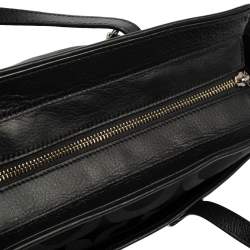 مملوكة مسبقًا حقيبة كتق كوتش "اليكسيس كاريال" جلد و كانفاس أوب أرت أسود 