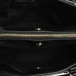 Coach Tri Cololr Signature Coated Canvas and Leather Mini Christie Carryall Bag