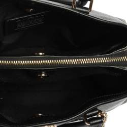 Coach Tri Cololr Signature Coated Canvas and Leather Mini Christie Carryall Bag