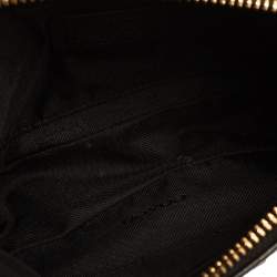 Coach Black Grained Leather Nolita Clutch 