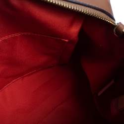 Coach Brown Signature Coated Canvas and Leather Mini Bennett Satchel