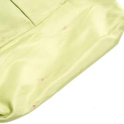 Coach Light Green Leather East West Gallery Tote