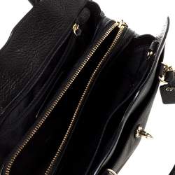 Pre Owned Coach Black Leather Mercer 24 Satchel