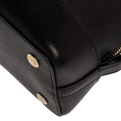 Pre Owned Coach Black Leather Sierra Satchel