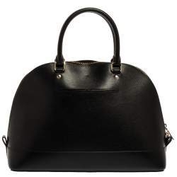 Pre Owned Coach Black Leather Sierra Satchel