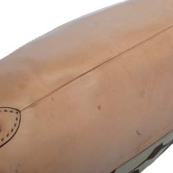 Pre Owned Coach Beige Signature Canvas and Leather Hobo