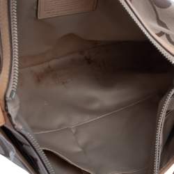 Pre Owned Coach Beige Signature Canvas and Leather Hobo