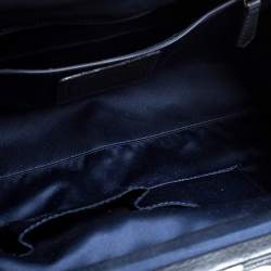 Pre Owned Coach Black Leather Madison Pinnacle Satchel