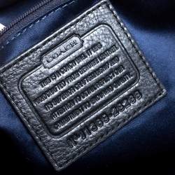 Pre Owned Coach Black Leather Madison Pinnacle Satchel
