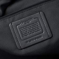 Pre Owned Coach Dark Grey Leather Large Charlie Backpack