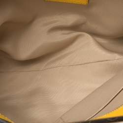 مملوكة مسبقًا حقيبة يد كوتش بارك مترو جلد صفراء