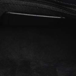Pre Owned Coach Blue Leather and Suede Bowery Crossbody Bag