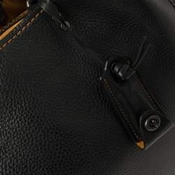 Pre Owned Coach Black Leather Rogue 1941 Bag