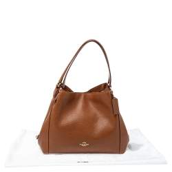 Pre Owned Coach Brown Leather Hadley Hobo
