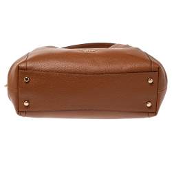 Pre Owned Coach Brown Leather Hadley Hobo