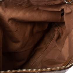 Coach Brown Pebbled Leather Prairie Satchel