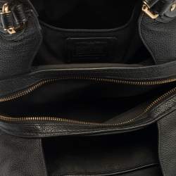 Pre Owned Coach Black Leather Edie 31 Shoulder Bag