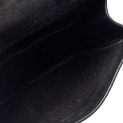 Pre Owned Coach Black Leather Vintage Willis Top Handle Bag