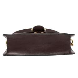 Pre Owned Coach Burgundy Leather Tabby 26 Medium Shoulder Bag