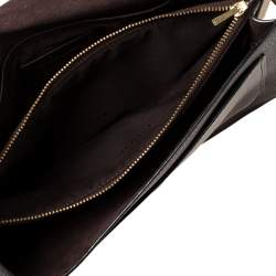 Pre Owned Coach Burgundy Leather Tabby 26 Medium Shoulder Bag