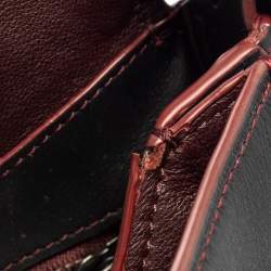 Pre Owned حقيبة كروس كوتش سادل جلد أسود