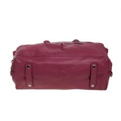 Pre Owned Coach Pink Soft Leather Satchel