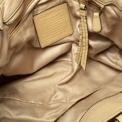 Coach Cream Leather Soho Tote