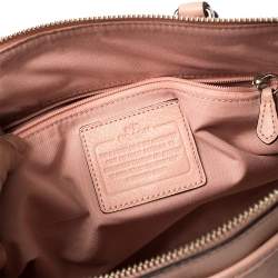 Pre Owned حقيبة يد كوتش مورغان ج لد وردية