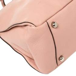 Pre Owned حقيبة يد كوتش مورغان جلد وردية