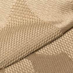 Pre Owned Coach Beige/Brown Signature Canvas and Leather Madison Maggie Hobo