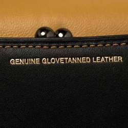 Pre Owned Coach Black Leather Dinky Crossbody Bag