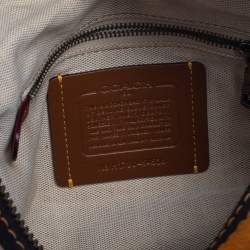 Pre Owned Coach Black Leather Rouge 25 Tote