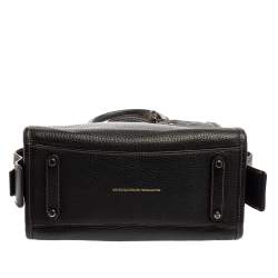 Pre Owned Coach Black Leather Rouge 25 Tote