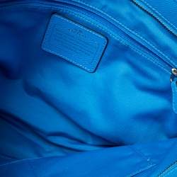 مملوكة مسبقًا Coach Blue Leather City Zip Tote