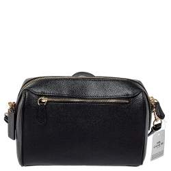 Pre Owned Coach Black Leather Bennett Crossbody Bag
