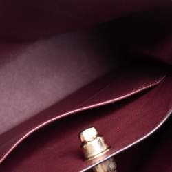 Pre Owned Coach Brown Pebbled Leather Charlie Bucket Bag