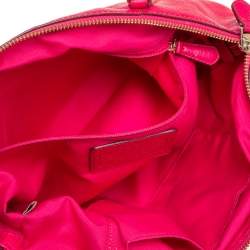 Coach Fuchsia Leather Small Kelsey Satchel