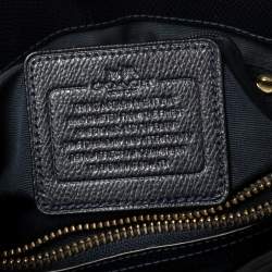 Pre Owned Coach Blue Leather Minetta Satchel