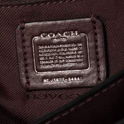 مملوكة مسبقًا حقيبة كوتش سواغر جلد عنابي