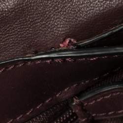 مملوكة مسبقًا حقيبة كوتش سواغر جلد عنابي