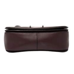 مملوكة مسبقًا حقيبة كوتش سواغر جلد عنابي