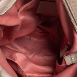 Pre Owned Coach Beige Leather Madison Isabelle Hobo